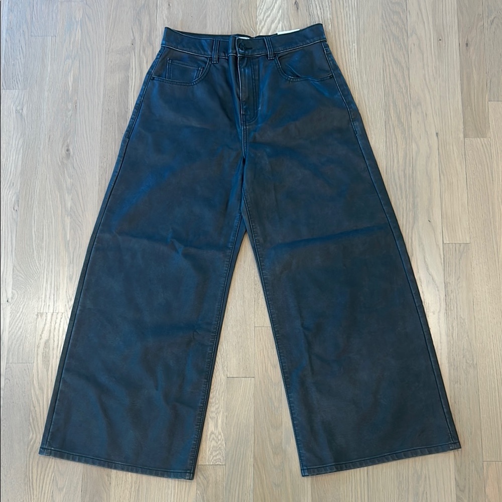 Free People Misha Leather Pants